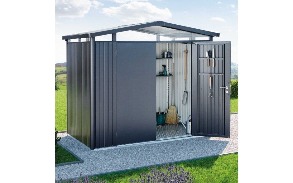 Biohort Panorama P1 Metal Shed 2.57mx1.37m