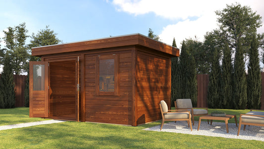 Lugarde Select - Luton Modern Log Cabin 388x250cm