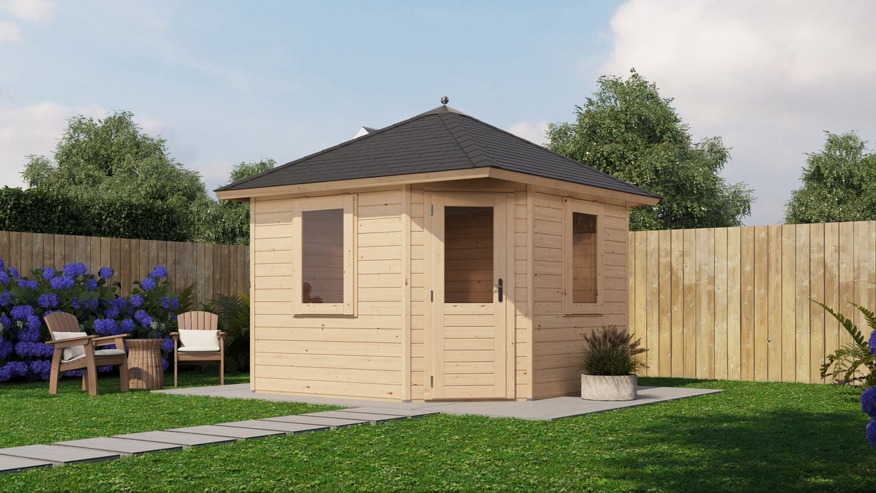Lugarde Select - Dumfries Pyramid Roof Prima Summerhouse 300x300cm