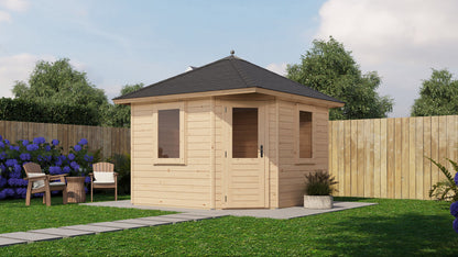 Lugarde Select - Dumfries Pyramid Roof Prima Summerhouse 300x300cm