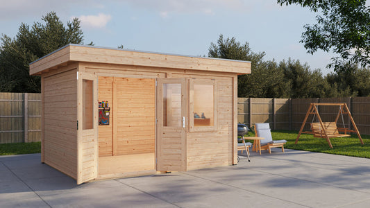 Lugarde Select - Cardiff Modern Log Cabin 388x300cm