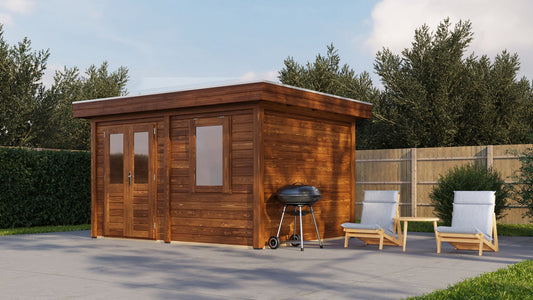 Lugarde Select - Cardiff Modern Log Cabin 388x300cm