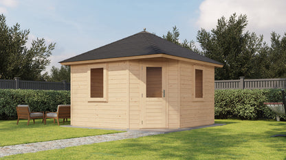 Lugarde Select - Scarborough Pyramid Roof Prima Summerhouse 360x360cm