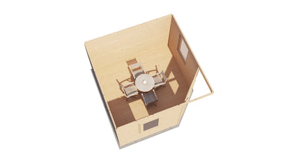 Lugarde Select - Scarborough Pyramid Roof Prima Summerhouse 360x360cm