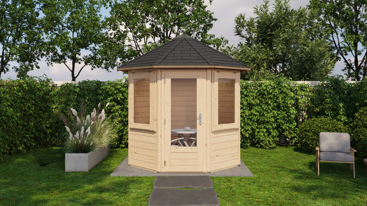 Lugarde Select - Elgin Pyramid Roof Prima Summerhouse 244cm
