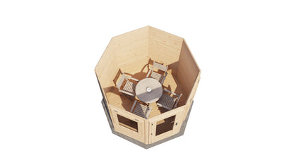 Lugarde Select - Elgin Pyramid Roof Prima Summerhouse 244cm