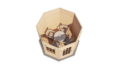 Lugarde Select - Linlithgow Pyramid Roof Prima Summerhouse 244cm