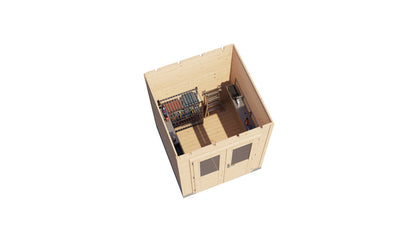 Lugarde Select - Clyde Flat Roof Prima Summerhouse 180x180cm