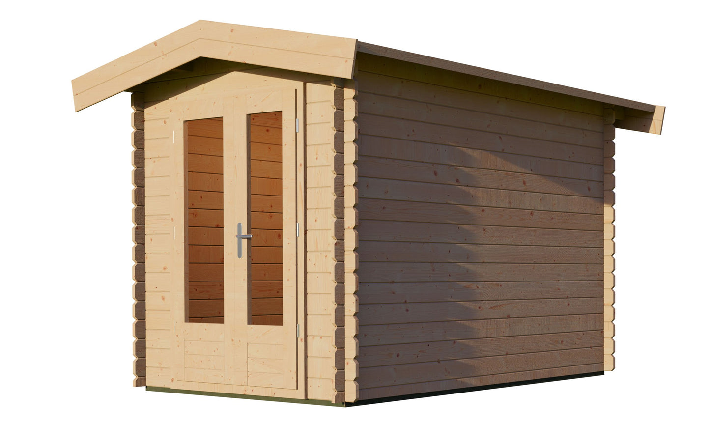 Apex 3m x 2m Log Cabin