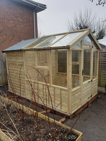 Metro Combi Greenhouse Shed 11'x6'6