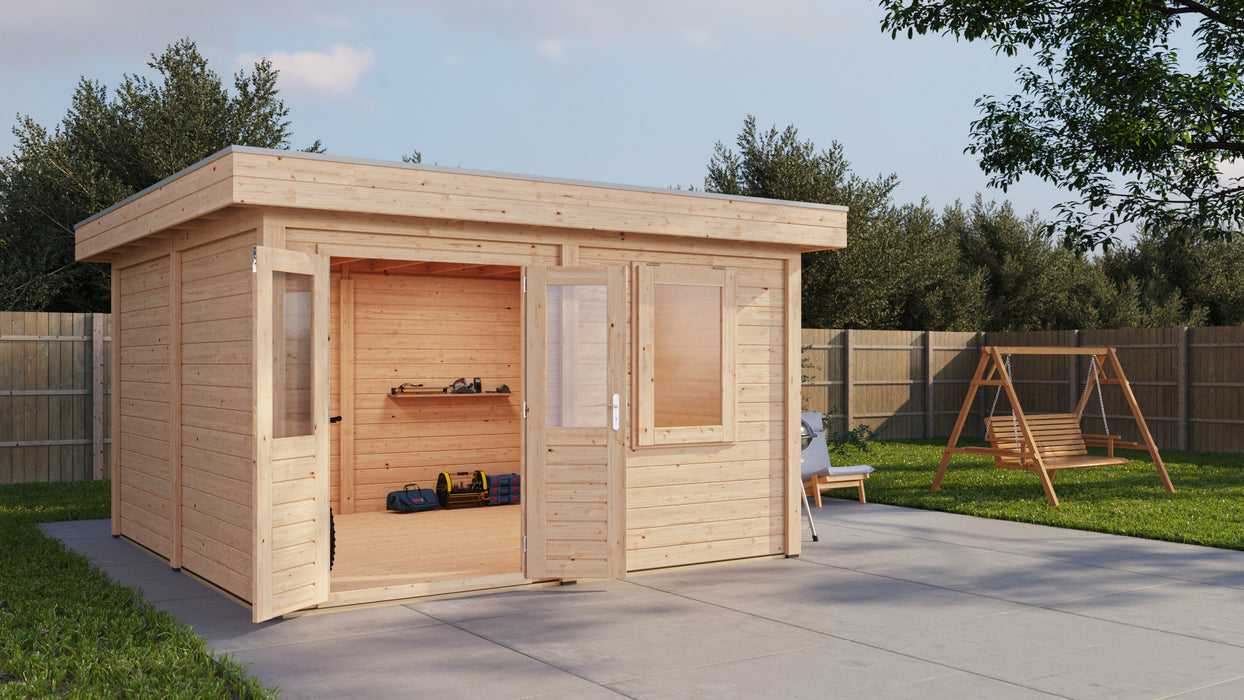 Lugarde Select - Bristol Modern Log Cabin 388x388cm