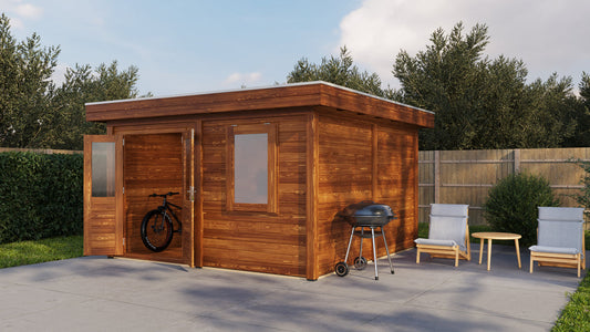 Lugarde Select - Bristol Modern Log Cabin 388x388cm