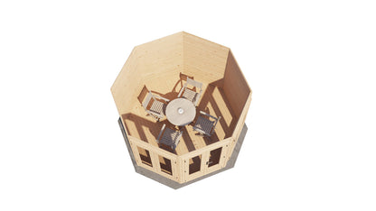 Lugarde Select - Helensburgh Pyramid Roof Prima Summerhouse 300cm