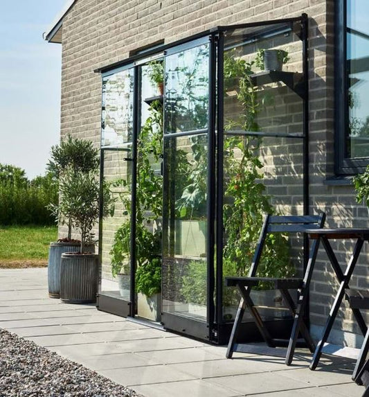 Halls Qube Lean-To Greenhouse 62