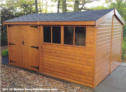 Heavy Duty Reverse Apex Shed 16'X10'