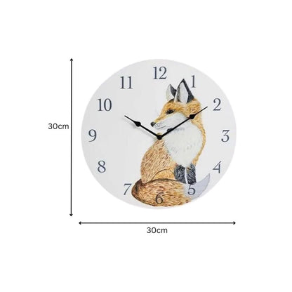 Fox Wall Clock