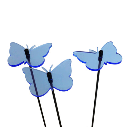 Small Garden Décor Ornaments Set of 3 'Gatekeeper Butterfly'