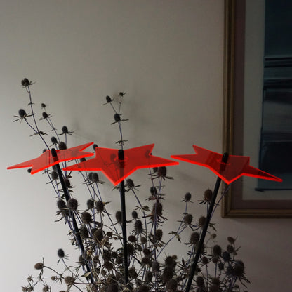 Large Garden Décor Ornaments Set of 3 'Shining Star'