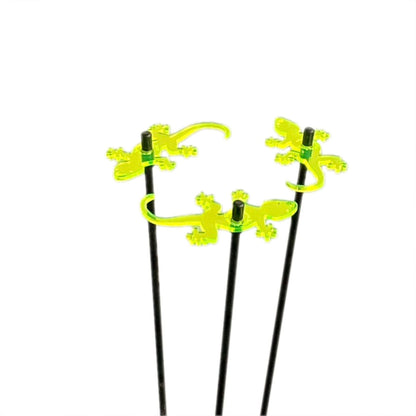 Medium Garden Décor Ornaments Set of 3 'Geckos'