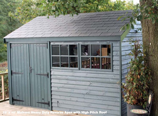 Heavy Duty Reverse Apex Shed 14'X8'