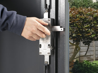 ASGARD The Sentry Metal Shed 3'X7'