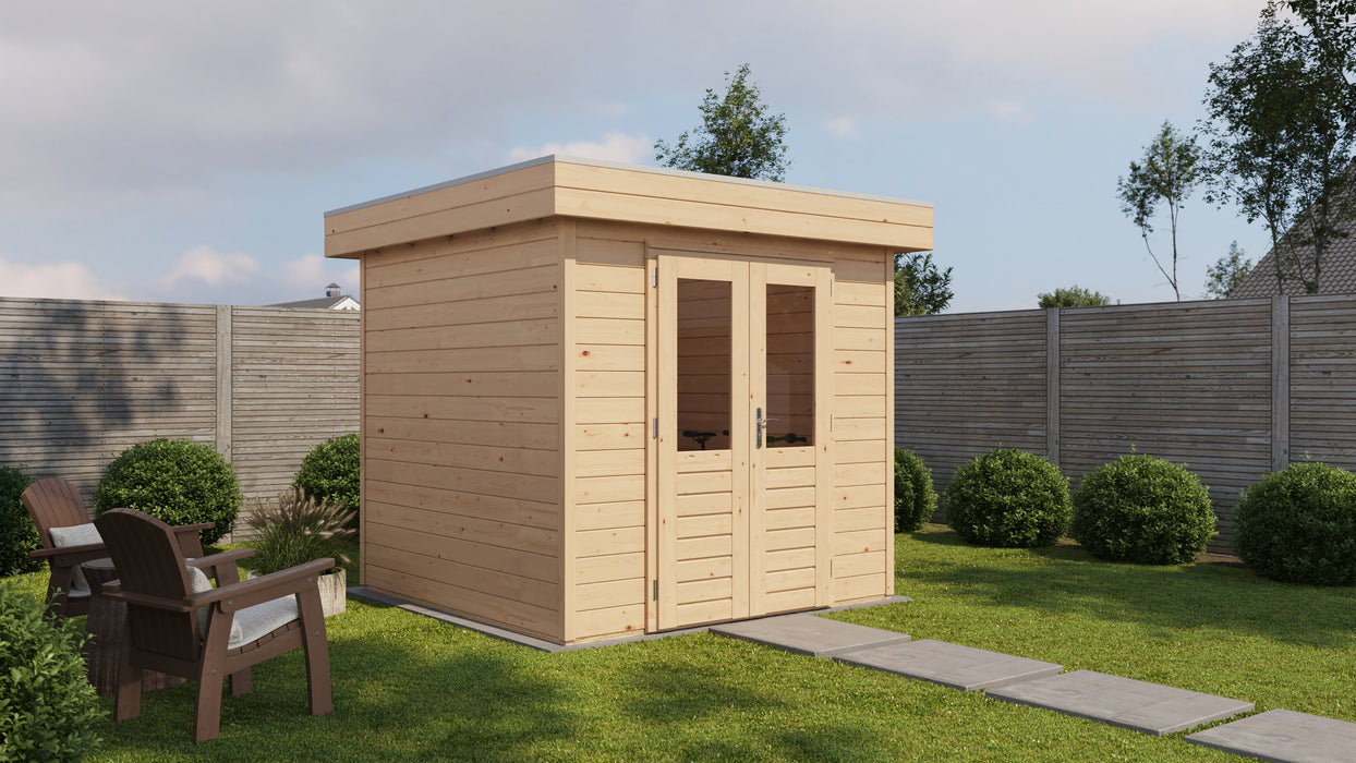 Lugarde Select - Inverness Flat Roof Prima Summerhouse 240x240cm