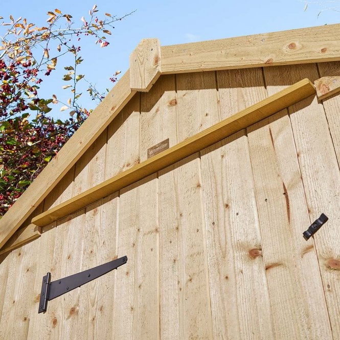 Rowlinson 4' x 6' Signature Heritage T&G Single Door Apex Shed