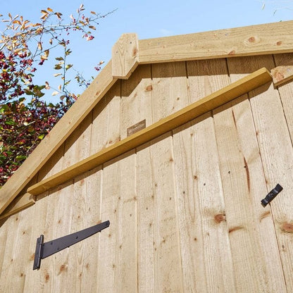 Rowlinson 4' x 6' Signature Heritage T&G Single Door Apex Shed