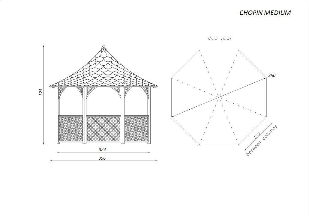 Jagram Chopin Gazebo - Eco