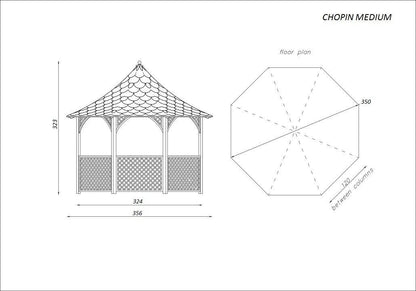 Jagram Chopin Gazebo - Eco