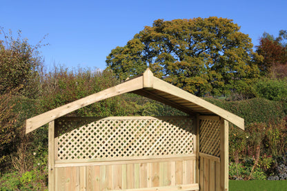 Hampshire Arbour with Storage Box