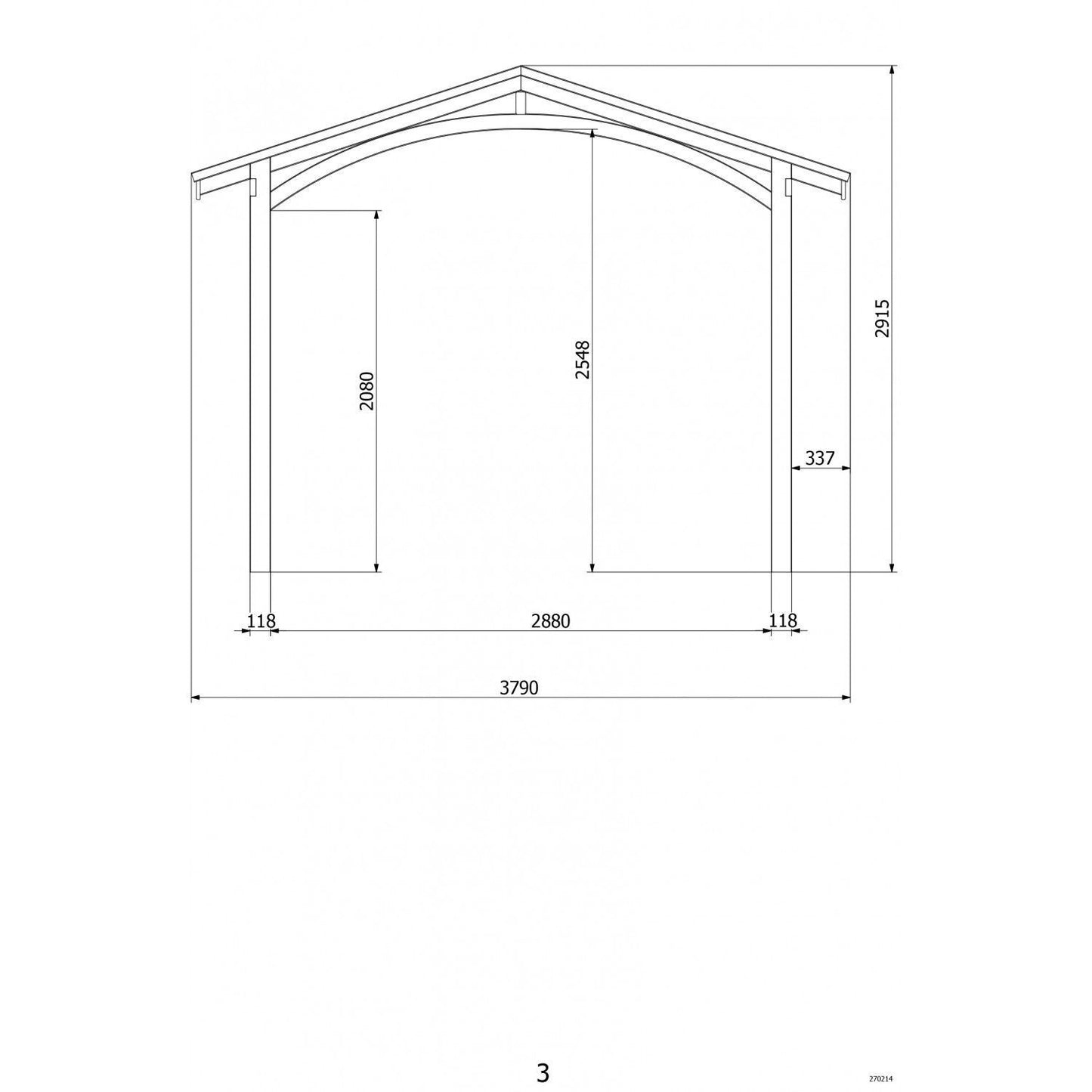 Jagram Alaska Carport