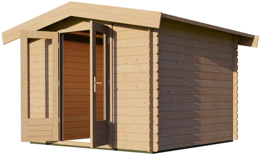 Apex 2.5m x 3m Log Cabin