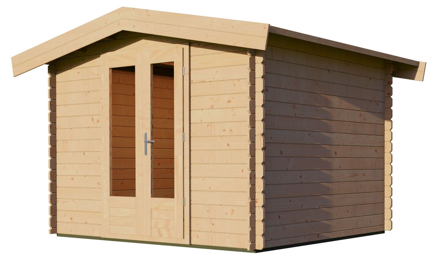 Apex 2.5m x 3m Log Cabin
