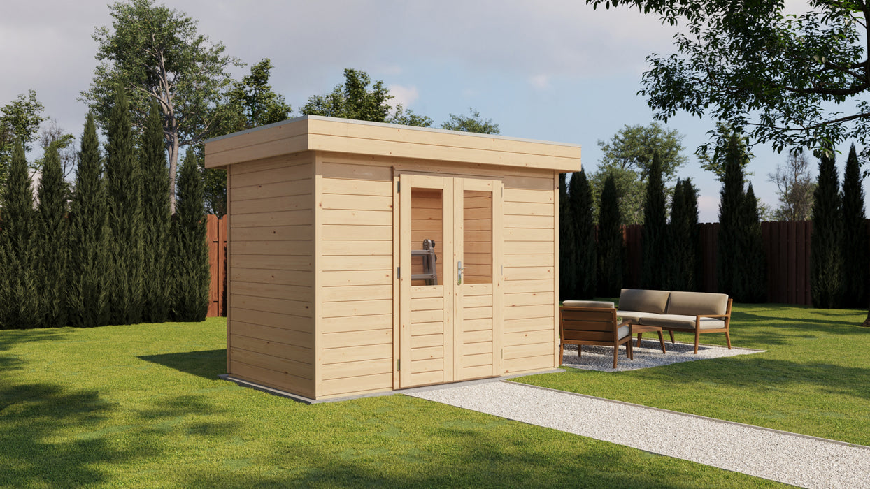 Lugarde Select - Swansea Flat Roof Prima Summerhouse 300x180cm