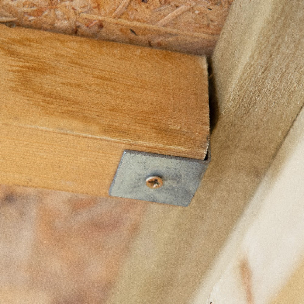 Overlap Pressure Treated 8x6 Reverse Apex Shed - No Window