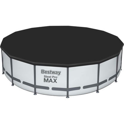Bestway 15ft x 48" Steel Pro MAX™ Round Above Ground Swimming Pool, Filter Pump & Accessories