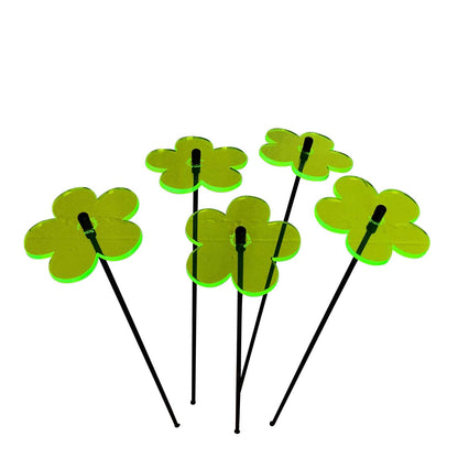 Garden Décor Ornaments Set of 5 'Blossoms' Small