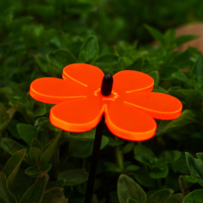 Small Garden Décor Ornaments Set of 5 Daisy
