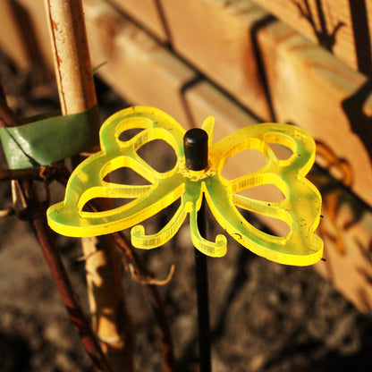 Large Garden Décor Ornaments Set of 5 'Comma Butterflies'