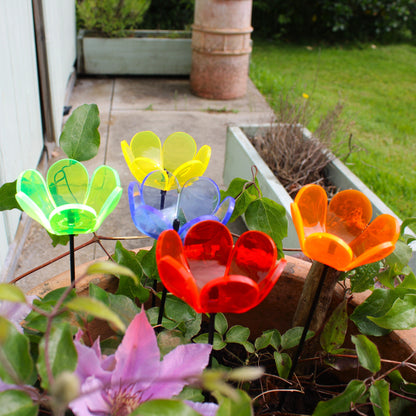 Small SunCatcher Garden Décor Ornament Set of 5 'Tulip'