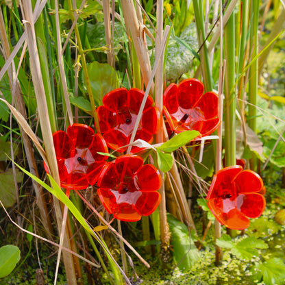 Small SunCatcher Garden Décor Ornament Set of 5 'Tulip'