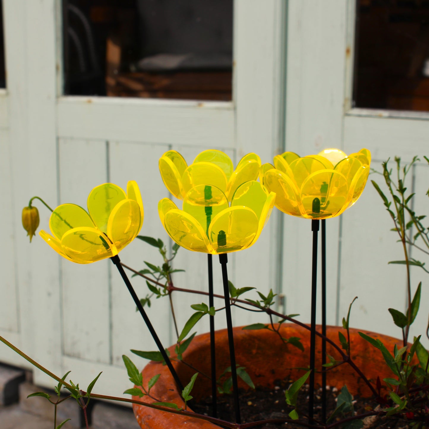 Small SunCatcher Garden Décor Ornament Set of 5 'Tulip'