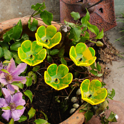 Small SunCatcher Garden Décor Ornament Set of 5 'Tulip'