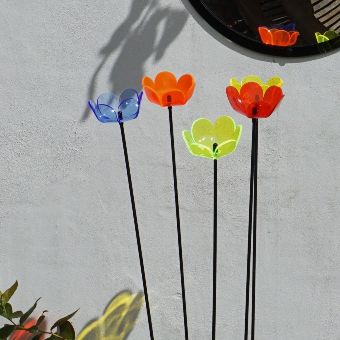 Large SunCatcher Garden Décor Ornament Set of 5 'Tulip'