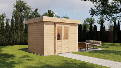 Lugarde Select - Tweed Flat Roof Prima Summerhouse 300x240cm