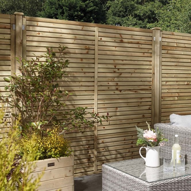 Rowlinson Cheshire Contemporary Fence Panel