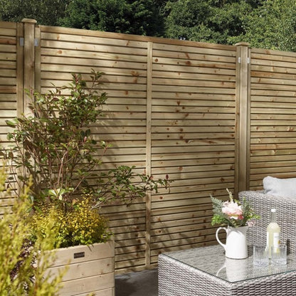 Rowlinson Cheshire Contemporary Fence Panel