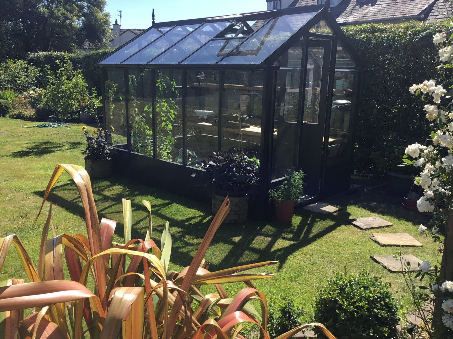 Kingfisher Wooden Greenhouse 6'8x12'7