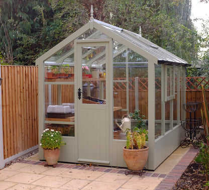 Kingfisher Wooden Greenhouse 6'8x8'4